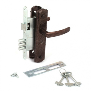 Замок врезной сувальдный Avers 3В9-4-1-4 (медь) по оптовым ценам в Беларуси