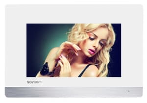 NOVIcam FREEDOM 7 HD White Видеодомофон по оптовым ценам в Беларуси
