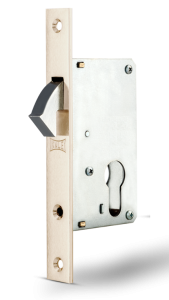 Kale 201 B:40мм Замок врезной для раздвижных дверей по оптовым ценам в Беларуси