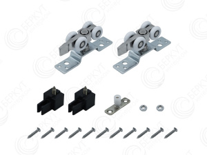 Ролики для раздвижных дверей VЕTTORE ESW-123 (100kg) по оптовым ценам в Беларуси