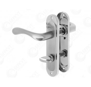 Ручки на планке Vela 62.23 WC SN/CP-L (сатин/хром) по оптовым ценам в Беларуси