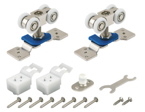 Комплект роликов для раздвижных дверей DIY Comfort 60/4 kit по оптовым ценам в Беларуси