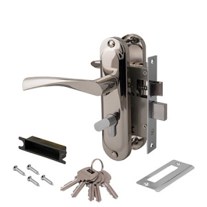 Замок врезной с ручками Avers 0823/60-C-NI по оптовым ценам в Беларуси