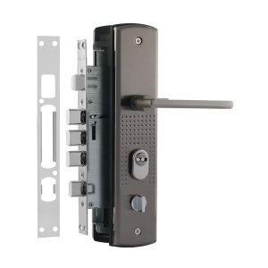 НОРА-М Замок врезной N200 (108)-68 мм Правый (матовый никель) по оптовым ценам в Беларуси