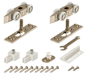 Комплект роликов для раздвижных дверей DIY Comfort 80/4 kit (877+882) по оптовым ценам в Беларуси