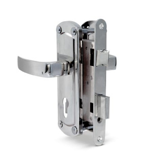 Замок врезной в комплекте с ручками Apecs 1425-CR по оптовым ценам в Беларуси