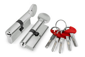 Fuaro D-PRO502/90 mm (45x45) Цилиндровый механизм с вертушкой по оптовым ценам в Беларуси