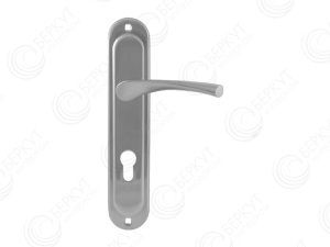 Ручка дверная НОРА-М на планке 710-55 мм (мат.хром) по оптовым ценам в Беларуси