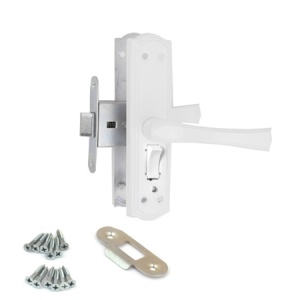 Avers ЗЩ1Д-2-6 Ручка на планке с фиксацией белая по оптовым ценам в Беларуси