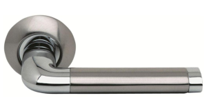 Inspector 28 хром Ручки дверные раздельные по оптовым ценам в Беларуси