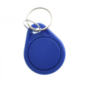 Бесконтактный ключ [RFID, NO3, Blue, no logo, TK4100] от компании Беркут-ИНТЕРКОМ