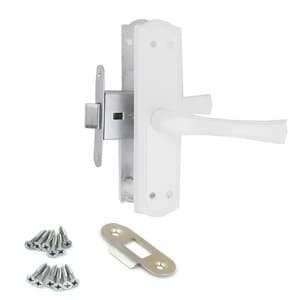 Avers ЗЩ1-2-6 (белый) Ручки на планке с защелкой по оптовым ценам в Беларуси