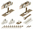 Комплект роликов для раздвижных дверей DIY Comfort 80/4 kit (877+882) по оптовым ценам в Беларуси
