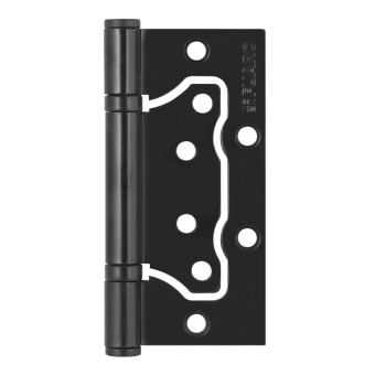 Петля универсальная без врезки Punto 200-2B 100x2,5 BL (черный)
