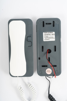 Трубка домофона SMARTEL SD-55, бело-сер.