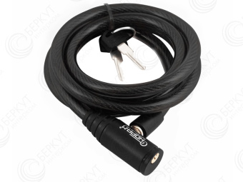 Замок велосипедный НОРА №24 (размер ф10х1500мм)